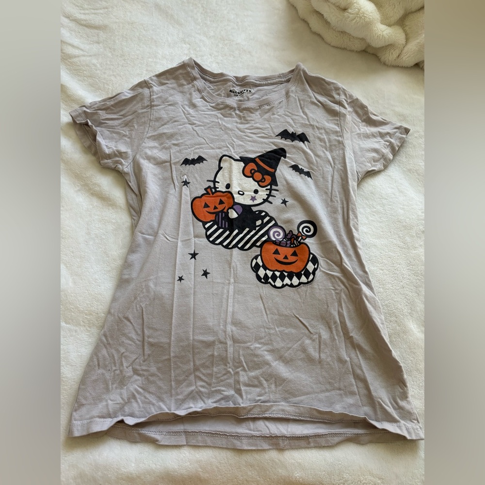 sanrio hello kitty halloween shirt